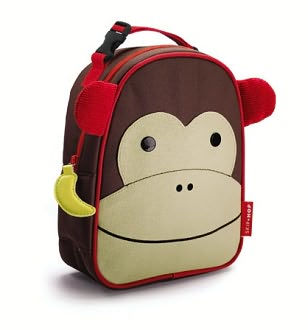 Skip Hop Zoo Insulated Lunch Bag - Monkey