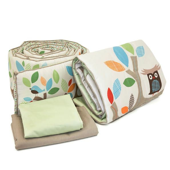 Skip Hop Bedding 4-Piece Crib Set - Treetop Friends