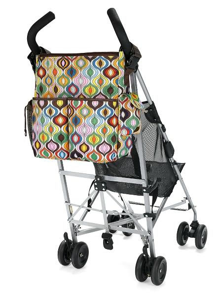 Jonathon Adler Duo Essential Diaper Bag - Wave Multi