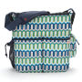 Jonathon Adler Duo Essential Diaper Bag - Chevron Blue