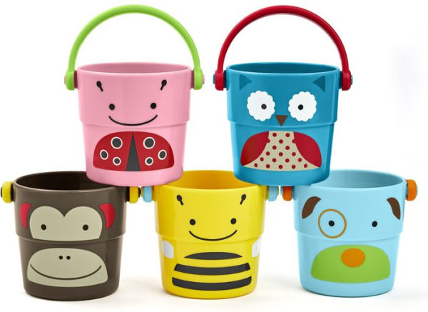 Zoo Stack & Pour Buckets