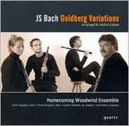 Title: J.S. Bach: Goldberg Variations arranged by Andrei Eshpai, Artist: Homecoming Woodwind Ensemble