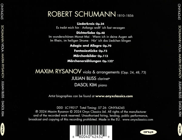 Schumann Viola