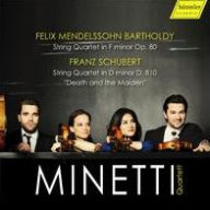 Title: Felix Mendelssohn Bartholdy: String Quartet in F minor, Op. 80; Franz Schubert: String Quartet in D minor, D. 810 