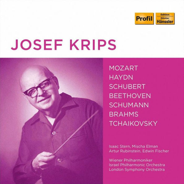 Josef Krips: Mozart, Haydn, Schubert, Beethoven, Schumann, Brahms, Tchaikovsky