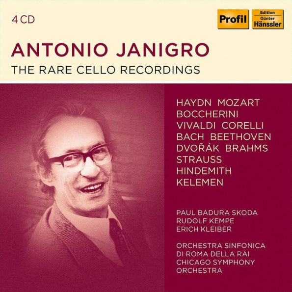 Antonio Janigro: The Rare Cello Recordings