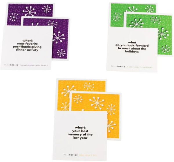 Holiday Pack TableTopics