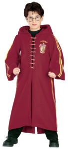 Harry Potter  Quidditch Robe Super Deluxe Child Costume: Size Medium