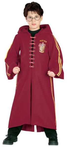 Harry Potter  Quidditch Robe Super Deluxe Child Costume: Size Large