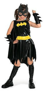 Title: Batgirl Child Costume: Size Small (4-6)