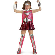 Title: Pink Wonder Woman Child Costume: Size Small (4-6)