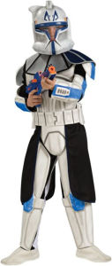 Title: Star Wars Animated Deluxe Clone Trooper Leader Rex Child Costume: Size Small