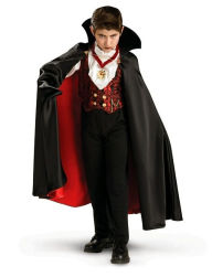 Title: Transylvanian Vampire Child Costume: Size Small (4-6)