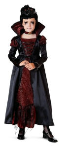 Title: Transylvanian Vampiress Child Costume: Size Small (4-6)