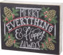 Chalk Sign - Merry Everything