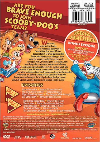 A Pup Named Scooby-Doo: Complete 2nd, 3rd & 4th Seasons [2 Discs]