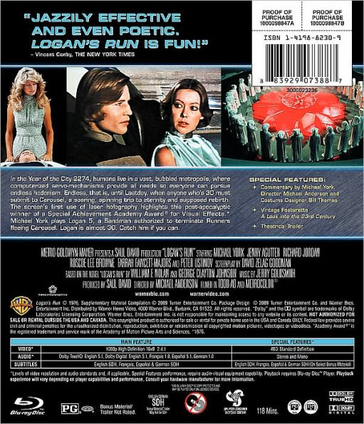 Logan's Run [Blu-ray]