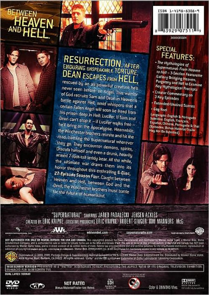 Supernatural: The Complete Fourth Season [6 Discs]