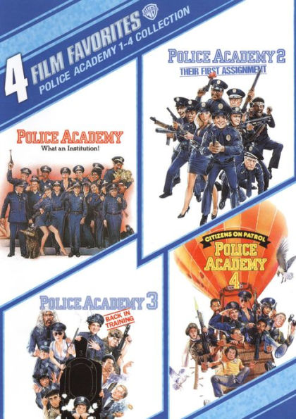 Police Academy 1-4 Collection: 4 Film Favorites [2 Discs]
