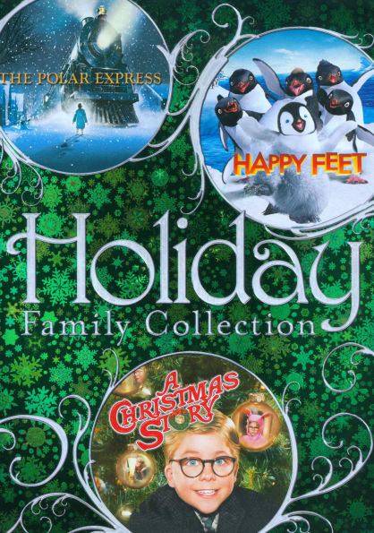 Holiday Family Collection: The Polar Express/Happy Feet/A Christmas Story [3 Discs]