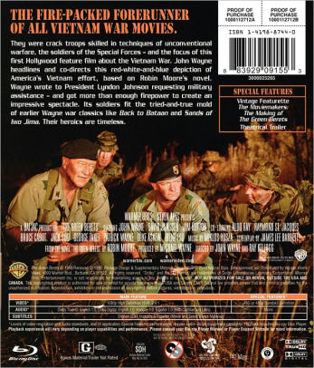 The Green Berets by Ray Kellogg, David Janssen, Jim Hutton | Blu-ray ...