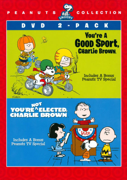 Peanuts Collection: You're a Good Sport, Charlie Brown/You're Not Elected, Charlie Brown [2 Discs]