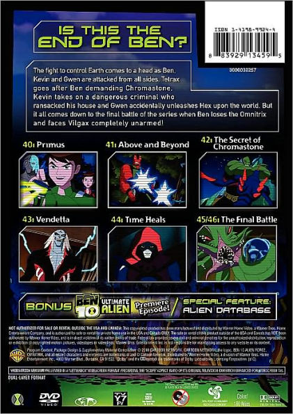  Ben 10 Alien Force-Vol. 7 [DVD] : Movies & TV