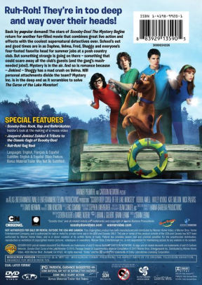 Scooby Doo Curse Of The Lake Monster By Brian Levant Brian Levant Robbie Amell Hayley Kiyoko Kate Melton Dvd Barnes Noble