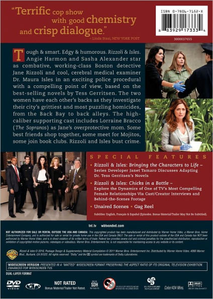 Rizzoli & Isles: The Complete First Season [3 Discs]