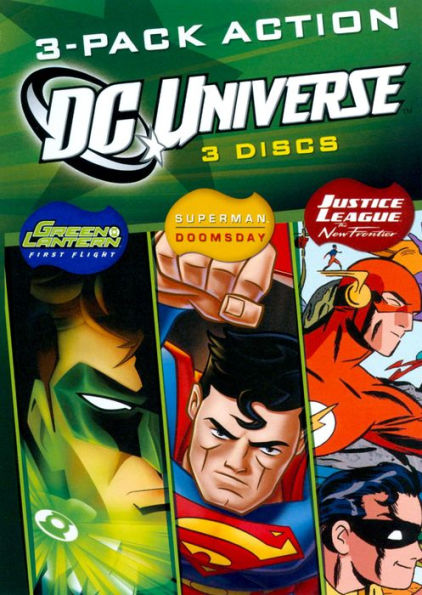 DC Universe: 3-Pack Action [3 Discs]