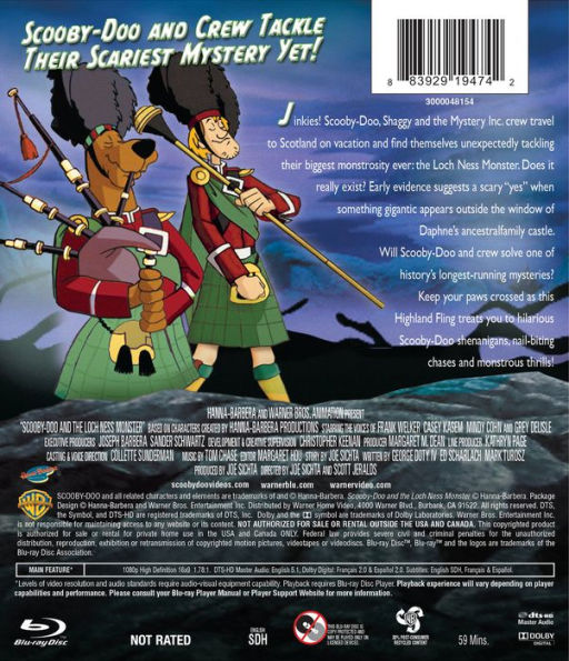 Scooby-Doo and the Loch Ness Monster [Blu-ray]