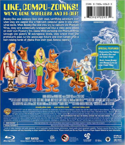 Scooby-Doo and the Cyber Chase [Blu-ray]