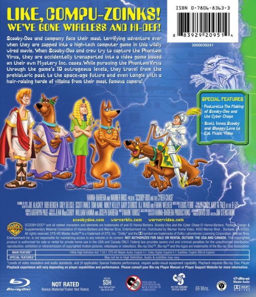 Scooby-Doo and the Cyber Chase [Blu-ray]