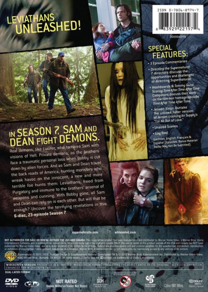Supernatural: The Complete Seventh Season [6 Discs]