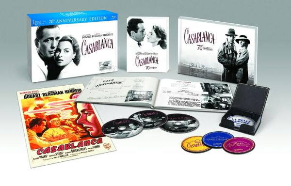 Casablanca [70th Anniversary Edition] [3 Discs] [Blu-ray/DVD]