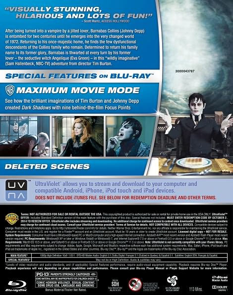 Dark Shadows [Blu-ray]