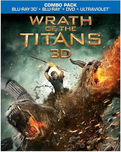 Wrath of the Titans 3D [2 Discs] [Includes Digital Copy] [3D] [Blu-ray/DVD]