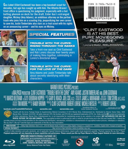 Trouble With the Curve [Blu-ray]