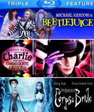 Title: Beetlejuice/Charlie and Chocolate Factory/Tim Burton's Corpse Bride [3 Discs] [Blu-ray]