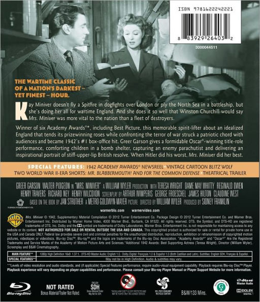 Mrs. Miniver [Blu-ray]