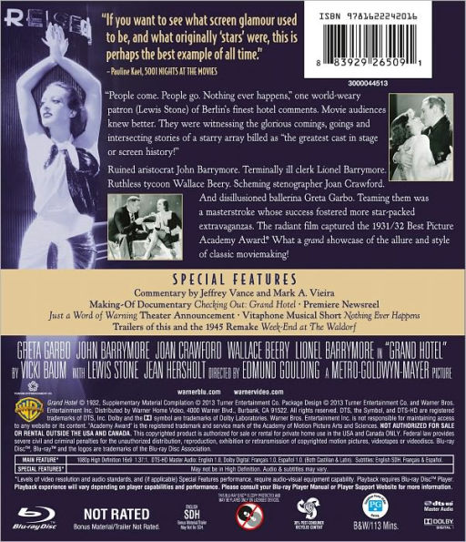 Grand Hotel [Blu-ray]