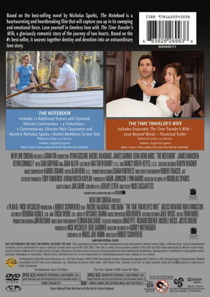 The Notebook/The Time Traveler's Wife [2 Discs] | DVD | Barnes & Noble®