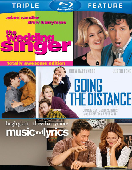 The Wedding Singer/Going the Distance/Music and Lyrics [3 Discs] [Blu-ray]