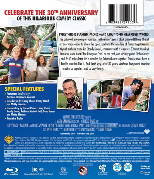 National Lampoon's Vacation [30th Anniversary] [Blu-ray]