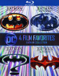 Alternative view 1 of Batman Collection: 4 Film Favorites [4 Discs] [Blu-ray]