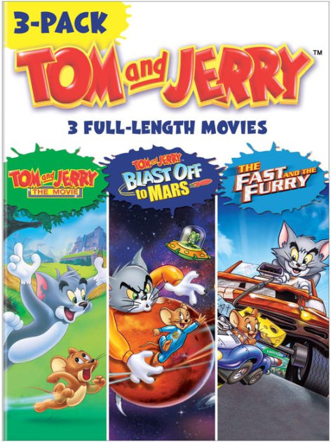 Tom & Jerry Movies 3-Pack by Bill Kopp, Phil Roman |Bill Kopp, Billy ...