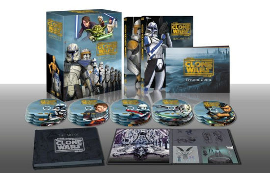 star wars the clone wars dvd box set