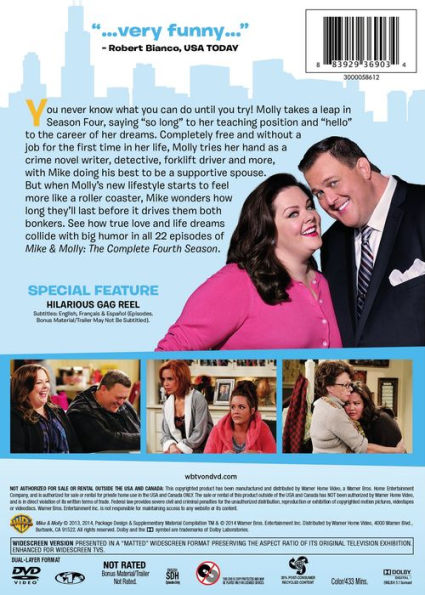 Mike & Molly: the Complete Fourth Season | DVD | Barnes & Noble®