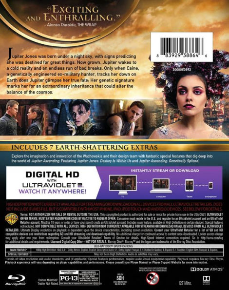 Jupiter Ascending [Blu-ray]