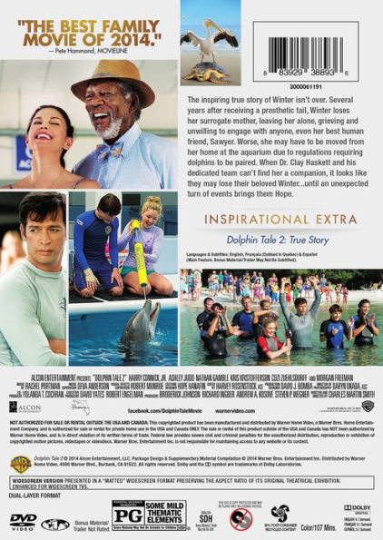 Dolphin Tale 2 [Includes Digital Copy]